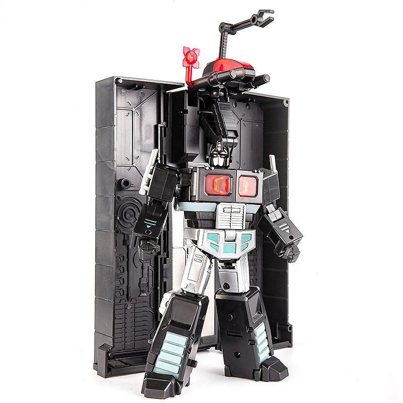 Jinbao DF-04B Revenge Warrior Oversized OS DX9 X34B Plissken Black Nemesis Prime Versión negra