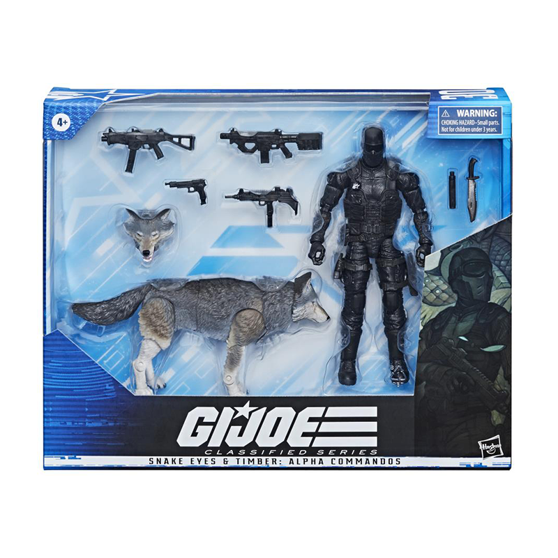 Hasbro G.I. Joe Classified Series Snake Eyes & Timber Wolf