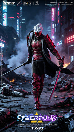 [Pre-Order] VToys 1/12 VSD012 Cyberpunk Samurai The Crimson Dawn of the Blade WF Limited Ver.