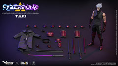 [Pre-Order] VToys 1/12 VSD012 Cyberpunk Samurai The Crimson Dawn of the Blade WF Limited Ver.