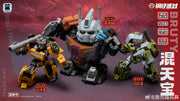 Juguete láser para gatos de acero para fiestas infantiles JGM-SKP03 Mini-Bruty Bruticus, juego de 5