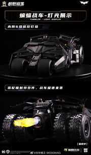 Modoking 1/12 Batman: El Caballero Oscuro Batimóvil y Batpod Modelo Kit