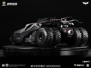 Modoking 1/12 Batman: El Caballero Oscuro Batimóvil y Batpod Modelo Kit