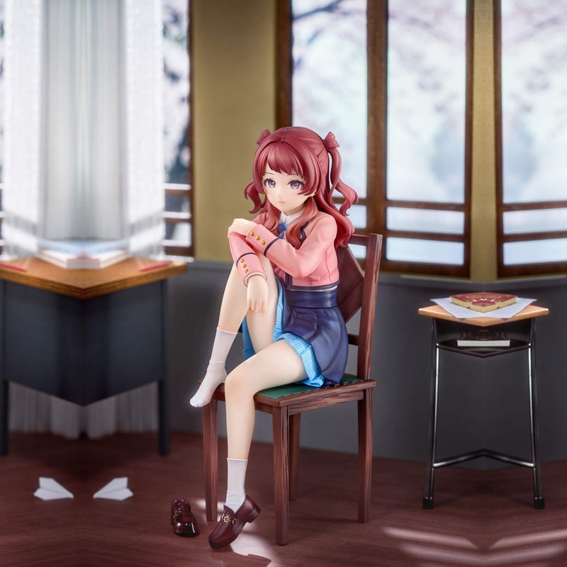 [Pre-Order] MiraiMira The Idolmaster Gakuen Saki Hanami (Iris After the Rain Pre-Training Ver.) 1/7 Scale Figure