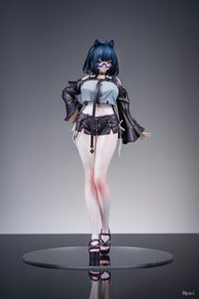 [Reserva anticipada] Figura de escala 1/6 de Kurochako de DK Studio que tiene problemas para elegir medias en el probador