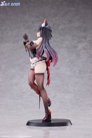 Siki Anim Fernemo Illustration Shibarare Cat Ruhuna-chan 1/7 Scale Figure