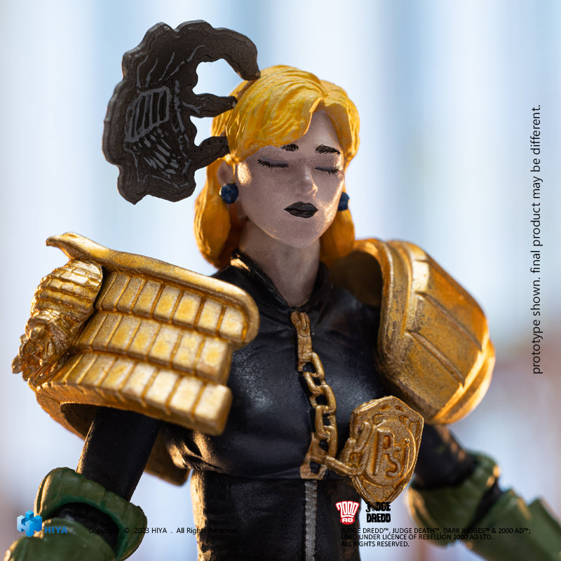 HIYA Exquisite Mini-Serie, Maßstab 1/18, 4 Zoll, JUDGE DREDD, Hall of Heroes, Judge Anderson, Actionfigur