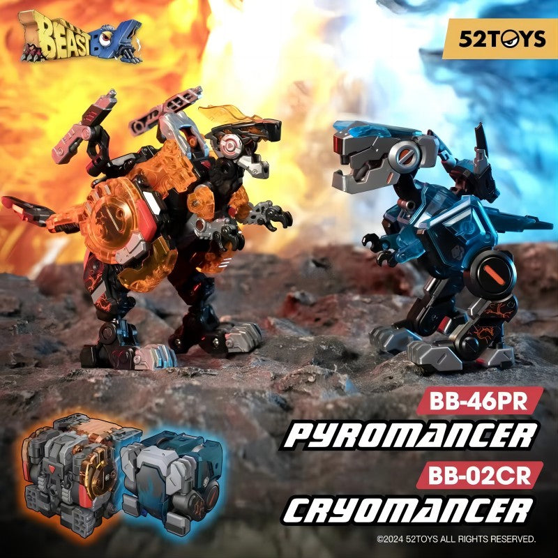 52toys BeastBOX BB-46PR Pyromancer & BB-02CR Cryomancer Set