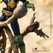 HIYA Exquisita Mini Serie 1/18 Escala 4 pulgadas JUDGE DREDD Judge Anderson VS The Dark Judges Figura de acción