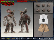 AXYTOYS AXY-011A Dinosaurier-Schlachtfeld, Ankylosaurus, Legion, Grau, Basic Edition
