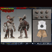 AXYTOYS AXY-011A Dinosaurier-Schlachtfeld, Ankylosaurus, Legion, Grau, Basic Edition