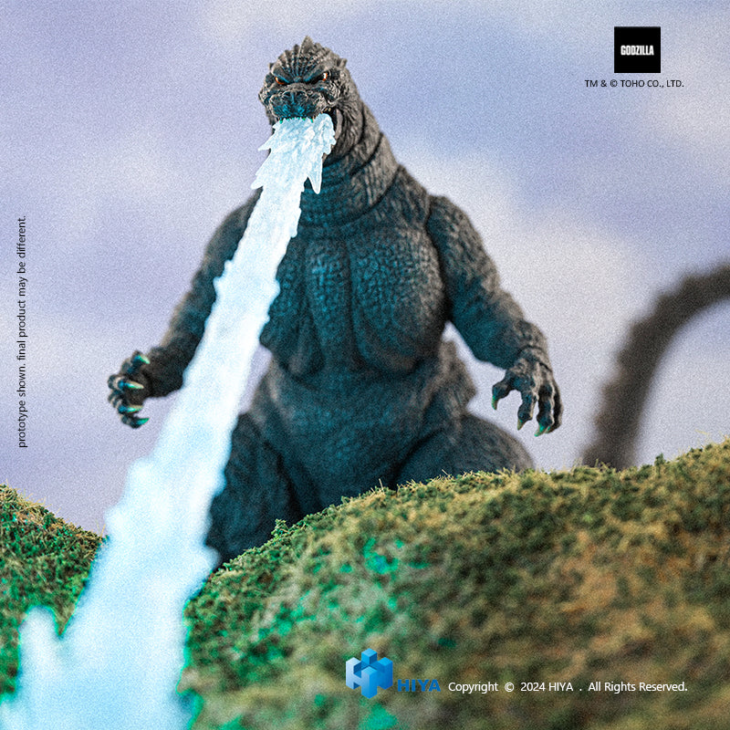 HIYA Exquisite Basic Series Figura de acción de Godzilla vs. King Ghidorah Heat Ray Godzilla Hokkaido Ver. de 7 pulgadas sin escala