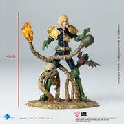 HIYA Exquisita Mini Serie 1/18 Escala 4 pulgadas JUDGE DREDD Judge Anderson VS The Dark Judges Figura de acción