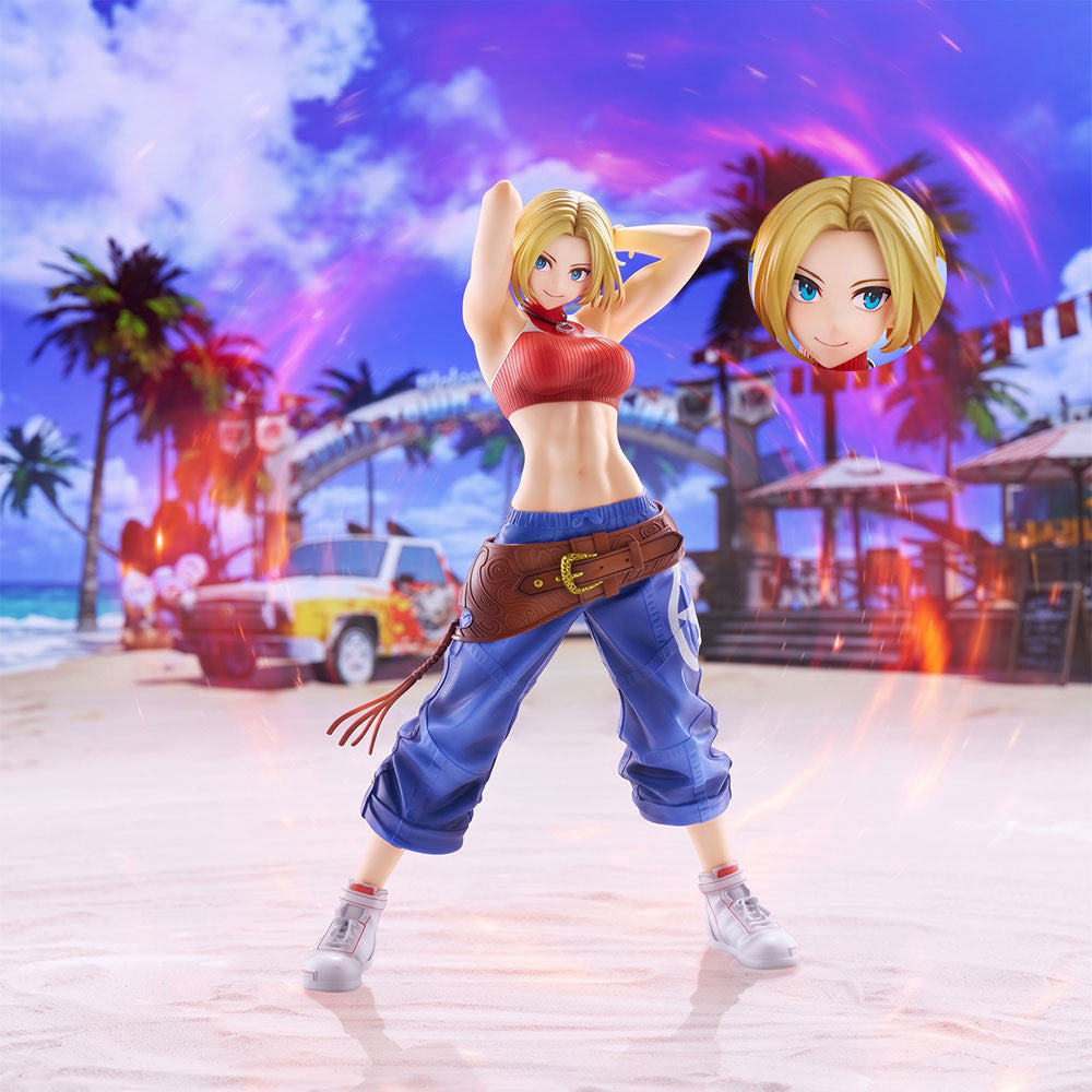 [Pre-Order] Golden Head The King of Fighters XV Fighting Girls Collection Blue Mary Limited Edition 1/7 Scale Figure