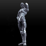 KEEPGOING 1/12 Human Muscle Model Super Movable Doll Black Color Version