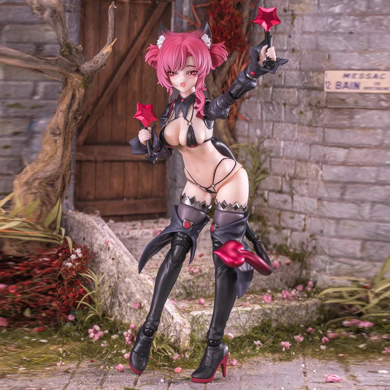 CiYuanJuXiang Witch of the Other World Apprentice Witch Hoshikawa Cat (Red Hair Ver.) 1/12 Scale Action Figure
