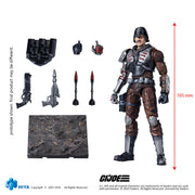HIYA Exquisita Mini Serie 1/18 Escala 4 pulgadas GIJoe Major Bludd Figura de acción