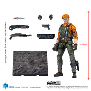 HIYA Exquisite Mini-Serie, 1/18, 4 Zoll, GIJoe Flint Tiger Force Ver. Actionfigur