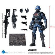 HIYA Exquisita Mini Serie 1/18 Escala 4 pulgadas GIJoe Cobra Trooper Figura de acción