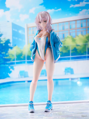 Koikoi Kekemotsu Ilustración Tsundere Manager Komari Figura escala 1/6