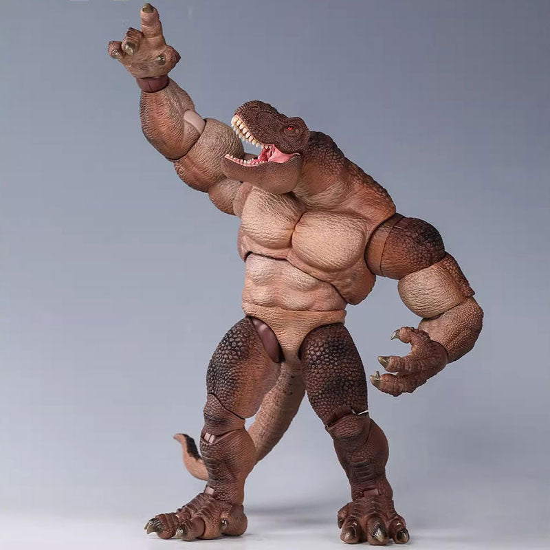 [Pre-pedido] Axytoys 1/9 AXY-016 Dinosaur Battlefield Tyrannosaurus Tribe Soldier Brown Ver.