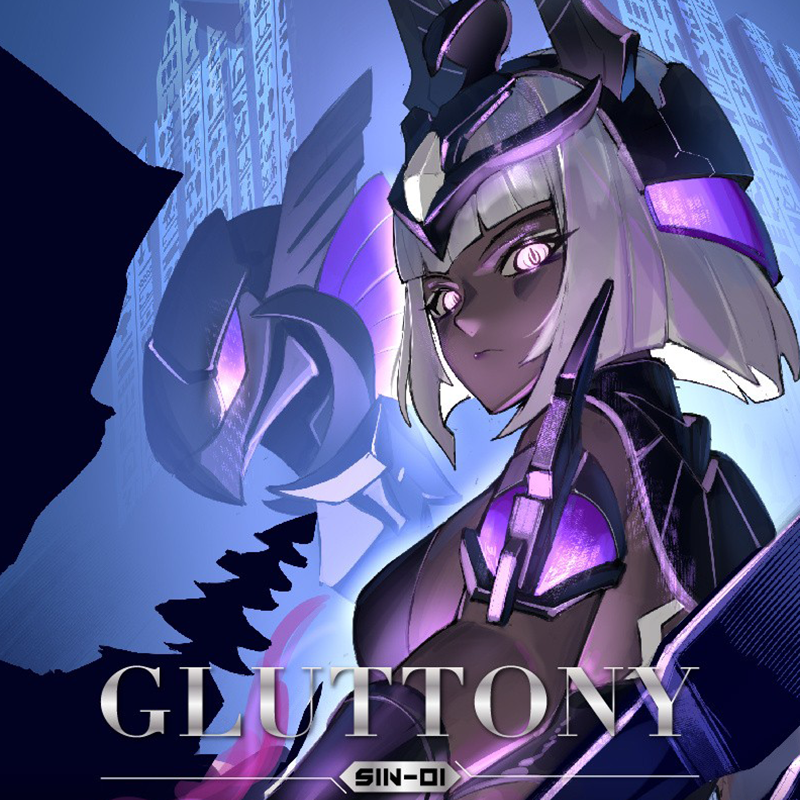 Kit de modelo de edición limitada de la tienda oficial de MS General The Seven Deadly Sins Gluttony