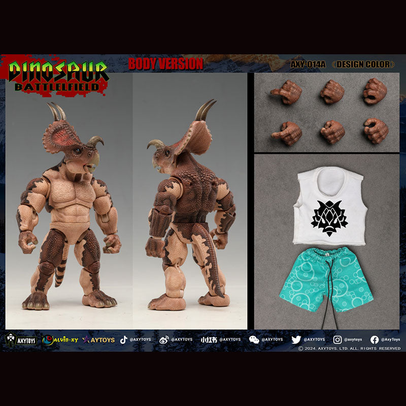 AXYTOYS AXY-014A Dinosaur Battlefield Ankylosaurus Legion Coffee Basic Edition