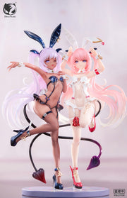Bär Panda Tamano Kedama Illustration Lulumu &amp; Kulomu Figurenset im Maßstab 1:6