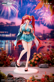 Figura de Azur Lane: Slow Ahead! Honolulu (versión Yukata) a escala 1/7