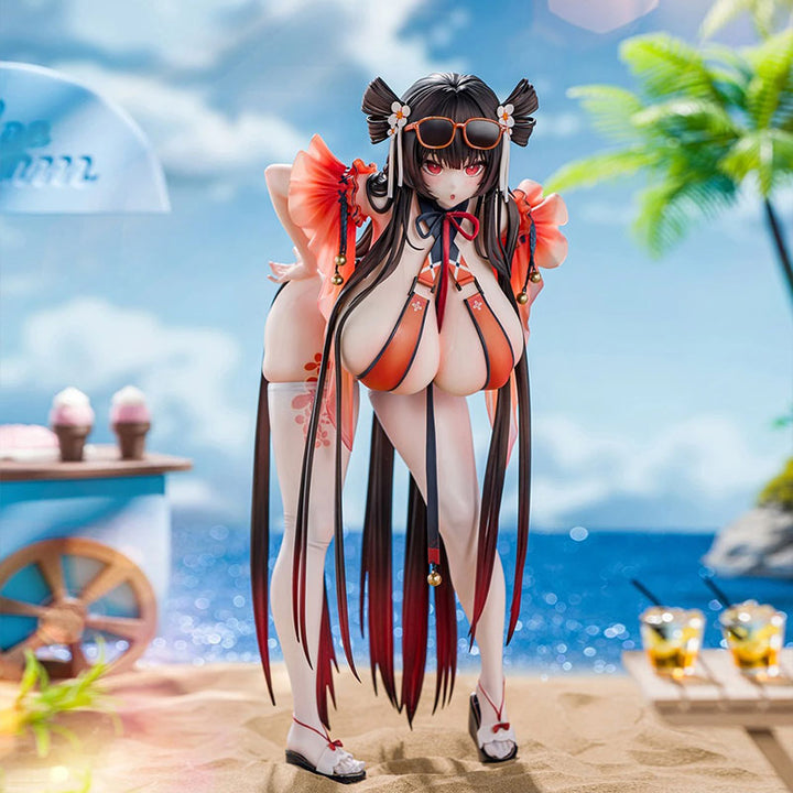 [Pre-Order] Kawa Design Daiblos Core Maree Rouge (Rakubai no Utage Wet Ver.) 1/6 Scale Figure (With Bonus)