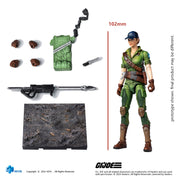 HIYA Exquisite Mini-Serie, 1/18, Maßstab 10,2 cm, GIJoe Lady Jaye Actionfigur