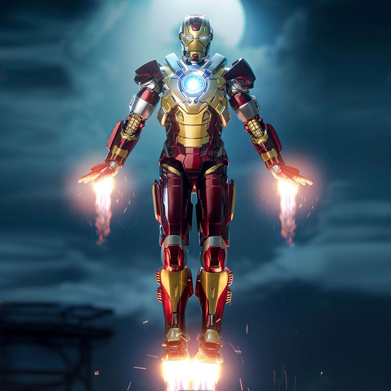 ZT Toys Marvel Licensed 1/10 Iron Man Mark17 Heartbreaker