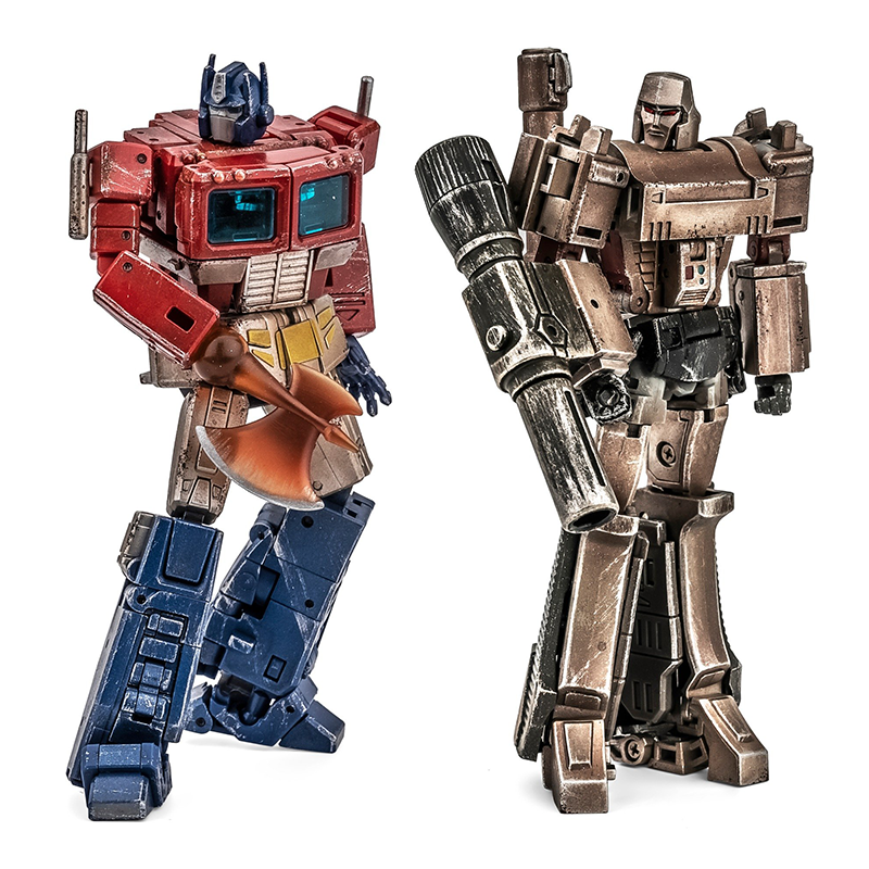 Newage H9Z Agamenmnon Megatron &amp; H27Z David Optimus Prime, beschädigte Version, 2er-Set