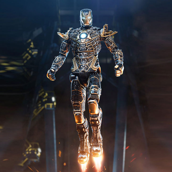 ZT Toys 1/10 Marvel Studios La saga del infinito Iron Man 3 MK41 Esqueleto