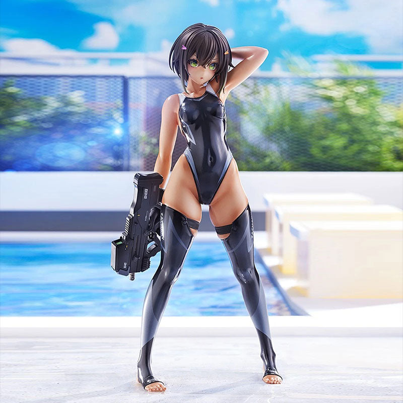 [Pre-Order] Amakuni Arms Note Buchou-chan of the Swimming Club (Regular Edition) 1/7 Scale Figure (Reissue)
