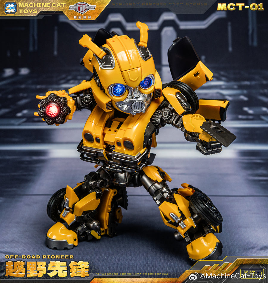 MachineCat-Toys MCT-01 Off-Road Pioneer Bumblebee