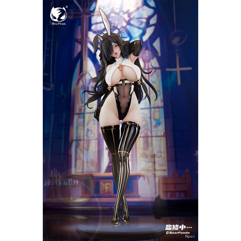 Bearpanda Studio 1/4 Original Bunny Hole Series Statue Die vierte Edition Black Nun