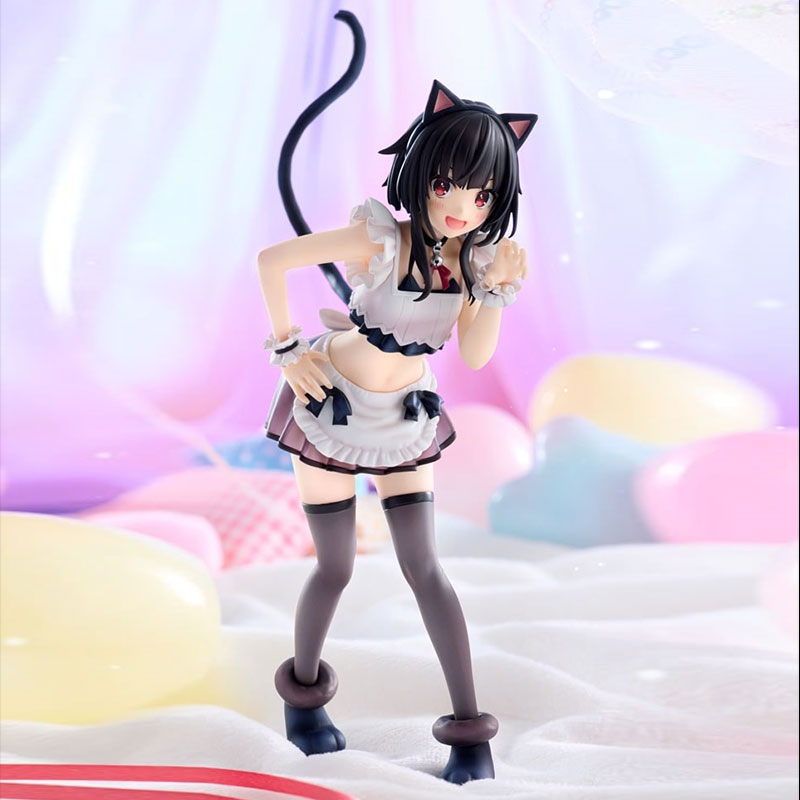 [Reserva] Figura de Kadokawa KonoSuba KD Colle Megumin (versión Catgirl de novela ligera)
