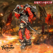 Memory Toys Figura de acción de Molork, cazador de recompensas, manos sangrientas 