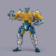 TransArt BWM-03 Metal Leopard Commander Transmetal Cheetor Versión metálica