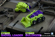 Dr.Wu DW-ES07 Cyber Excavator & DW-ES08 Cyber Bulldozer Set of 2