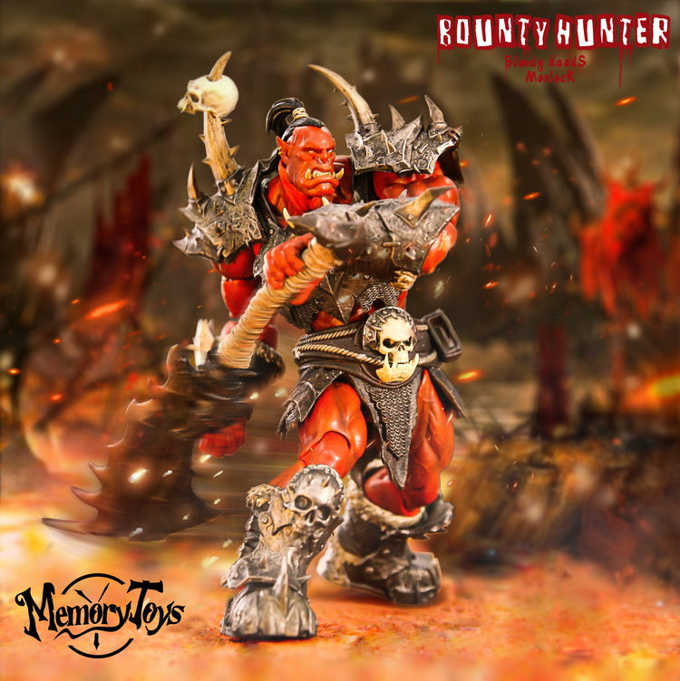 Memory Toys Bounty Hunter Bloody Hands Molork Action Figure