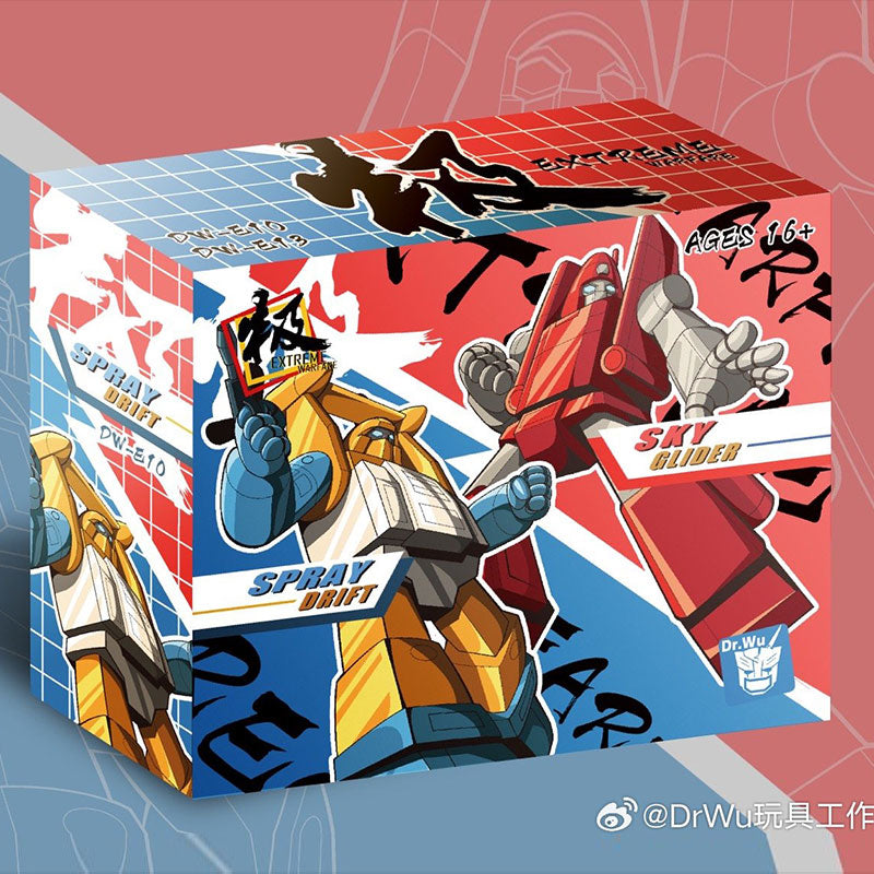 Dr.Wu DW-E13 Sky Glider Powerglide &amp; DW-E10 Spray Drift Seaspray 2er-Set