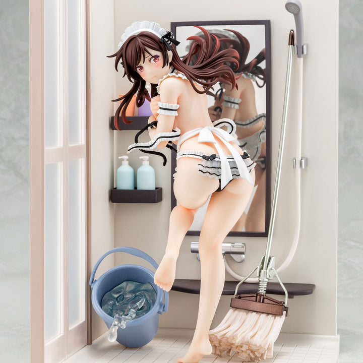 Hakoiri Musume Rent-A-Girlfriend Chizuru Mizuhara (Maid Bikini de cleanup Ver.) 1/6 Scale Figure