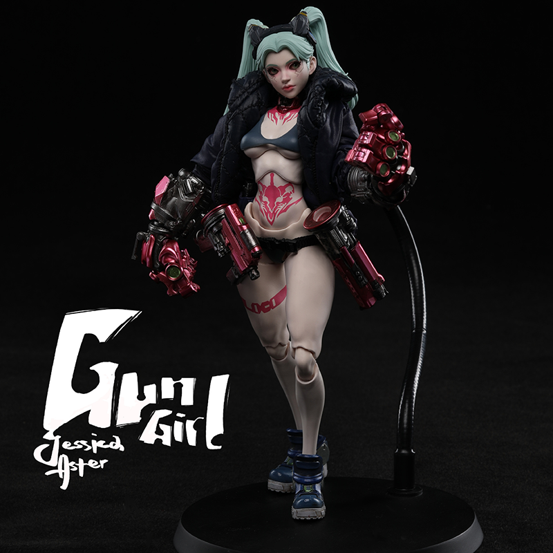 Romankey X Cowl 1/12 Onwæcnan Gun Girl Jessica Aster Versión regular