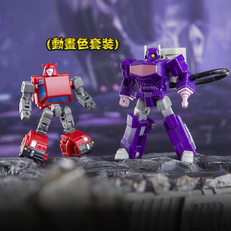 Dr.Wu & Mechanic Studio DW-E37 Leap Cliffjumper & DW-E38 Pulse Gun Shockwave Comic Version Set of 2