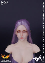 Createmodels 1/6 Fairy Hero Series Female Head (D-06A)
