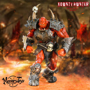 Memory Toys Figura de acción de Molork, cazador de recompensas, manos sangrientas 