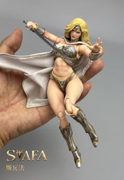 [Pre-Order] Fury Toys 1/12 FSV01 Northern Valkyrie Svafa White Skin Golden Armor Ver.