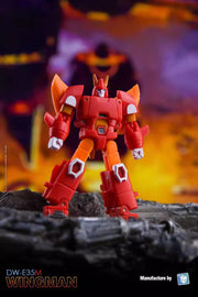 Dr.Wu DW-E34G Golden Beetle Goldbug &amp; DW-E35M Wingman Cyclonus Shattered Glass Version 2er-Set